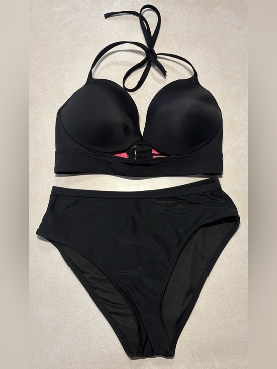 PINK Victoria's Secret Other - PINK Victoria's Secret Black Halter Bikini